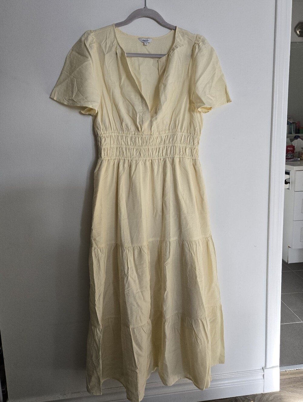 Brand New Reitmans Yellow Midi Dress